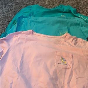 Lot of 3 vineyard vines women’s long sleeve shirt